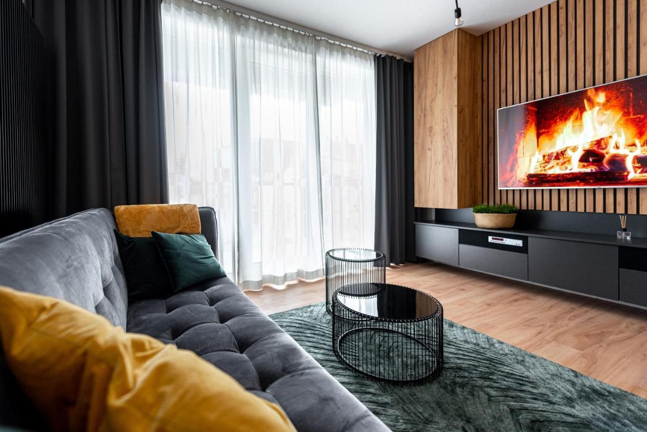 Apartament Nowe Centrum Lodzi - Perla Srodmiescia Bagian luar foto