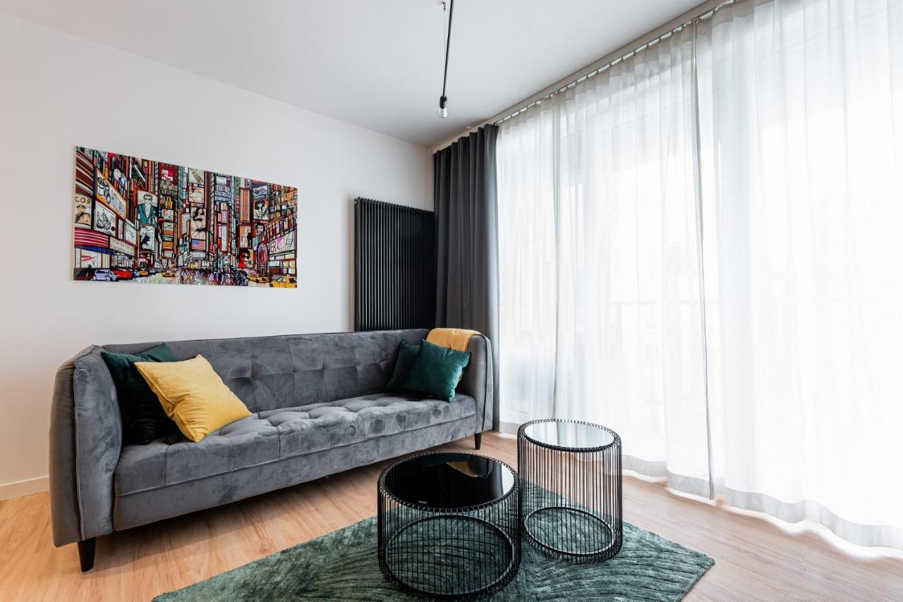Apartament Nowe Centrum Lodzi - Perla Srodmiescia Bagian luar foto