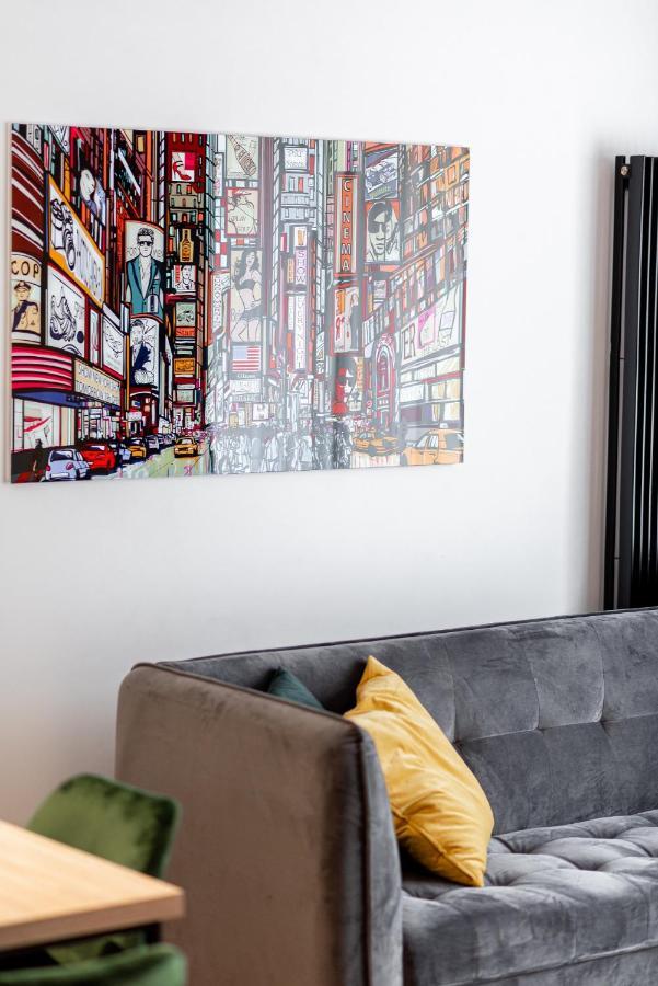 Apartament Nowe Centrum Lodzi - Perla Srodmiescia Bagian luar foto