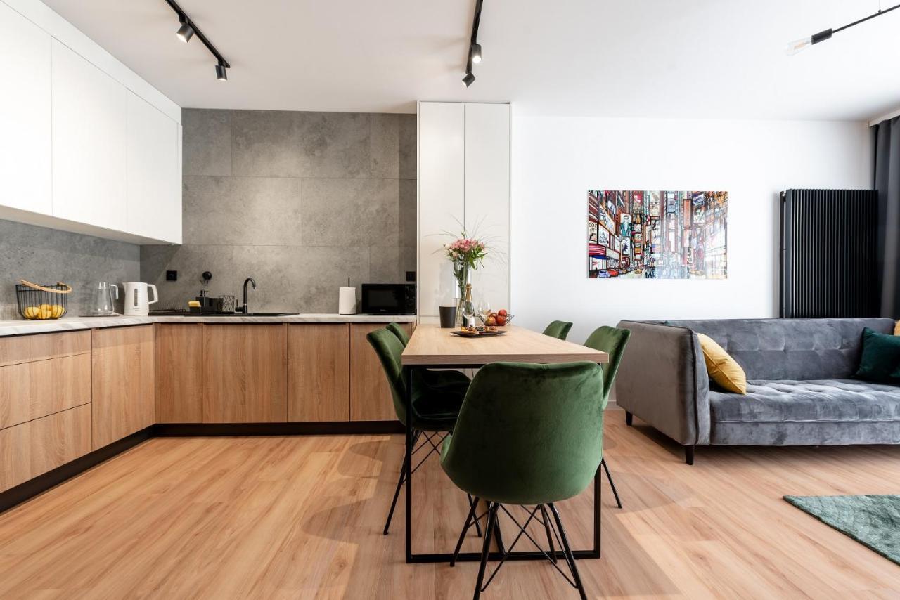 Apartament Nowe Centrum Lodzi - Perla Srodmiescia Bagian luar foto