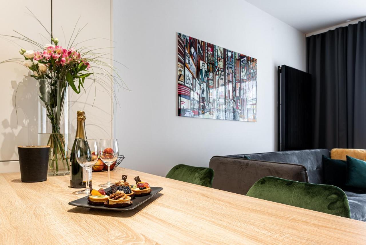 Apartament Nowe Centrum Lodzi - Perla Srodmiescia Bagian luar foto